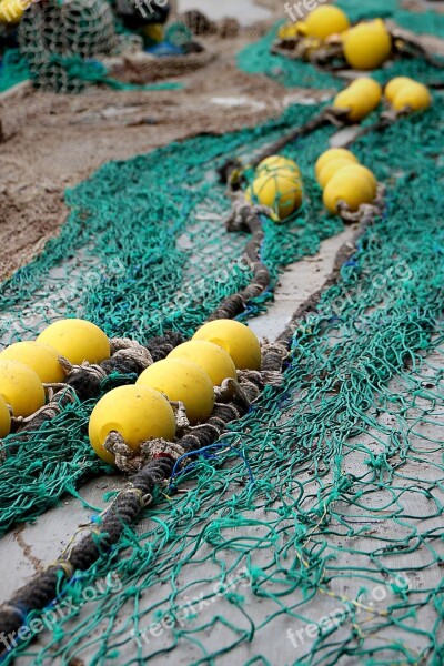 Fishing Net Port Fishing Web Safety Net