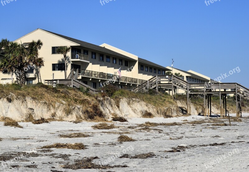 Hurricane Matthew Beach Erosion Weather Atlantic Ocean Destruction