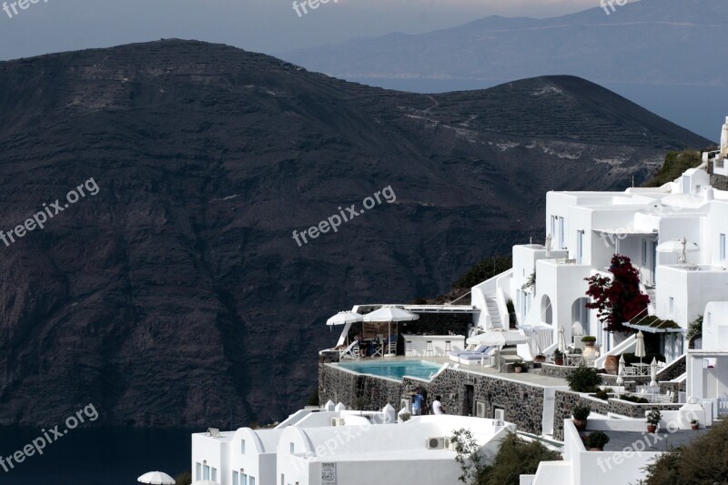 Santorini Greek Island Cyclades Caldera White Houses