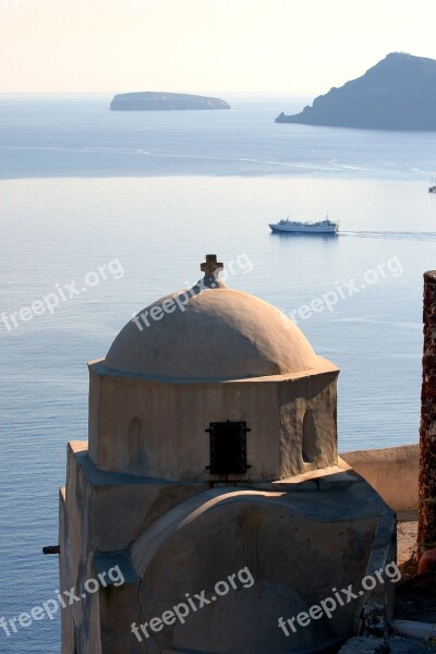 Santorini Greek Island Cyclades Caldera White Houses