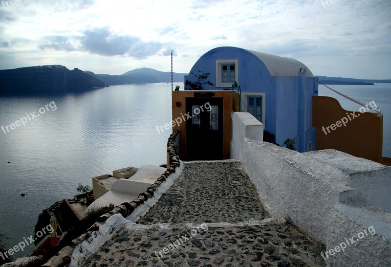 Santorini Greek Island Cyclades Caldera White Houses