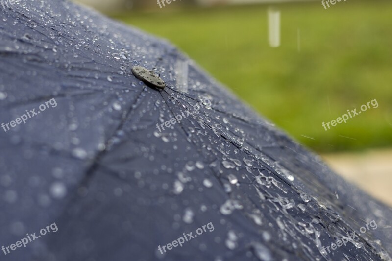 Umbrella Rain Water Wet Screen