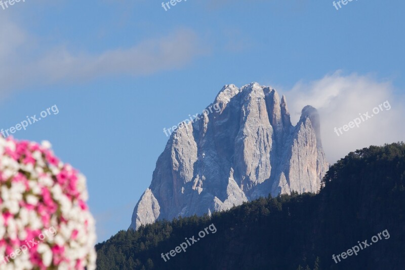 Dolomites Italy South Tyrol Landscape Sassolungo