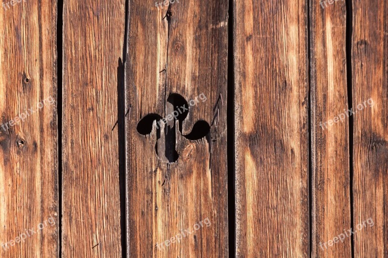 Barn Detail Wood Grain Ornament