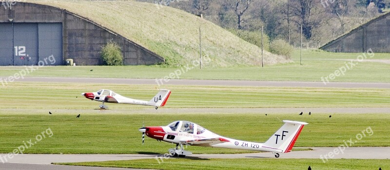 Aircraft Cadet Trainer Airfield Take Off Free Photos