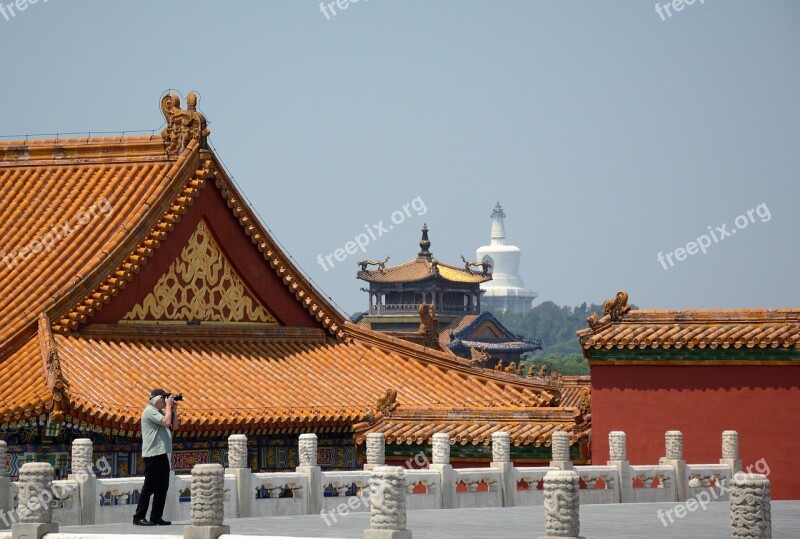 The National Palace Museum Photography Building China The Forbidden City