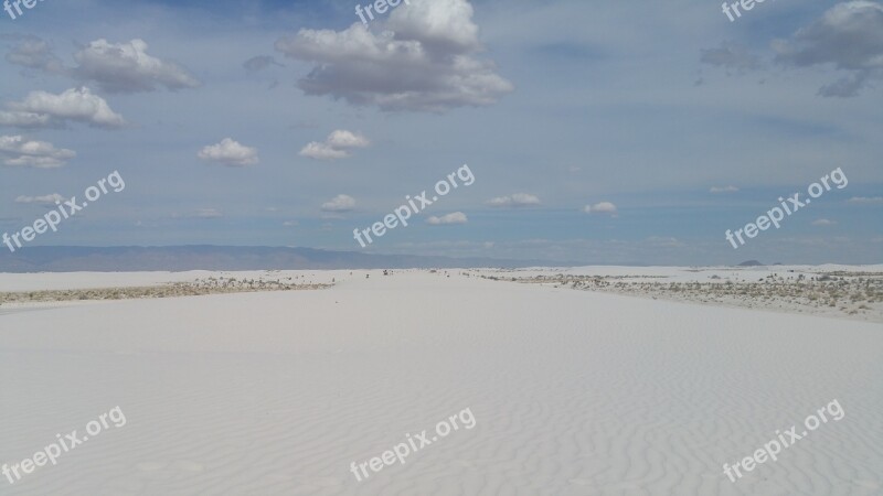 White Sands New Mexico National Monument Mexico