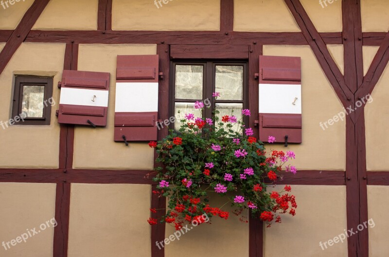 Truss Facade Castle Imperial Castle Nuremberg