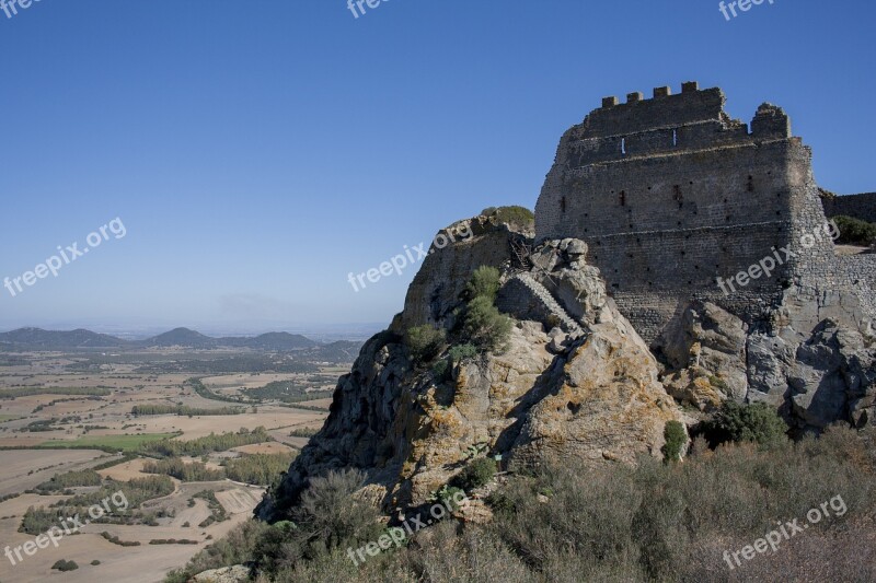 Castle Cold Water Landscape Ruins History