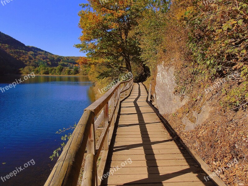 Heimbach North Eifel Reservoir Trail Boardwalk