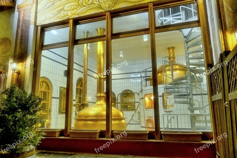 Brewery Old Copper Boiler Beer Germany