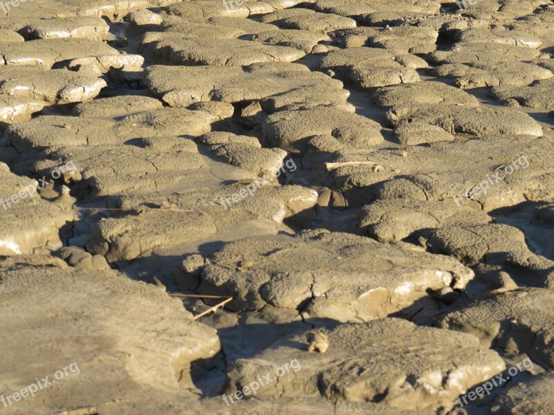 Muddy Volcanoes Romania Buzau Outdoor Muddy