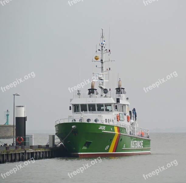 Coast Guard North Sea Wilhelmshaven Customs Police