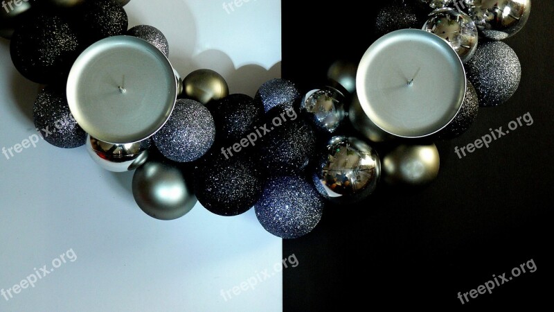 Advent Advent Wreath Christmas Jewelry Decoration Christmas Balls