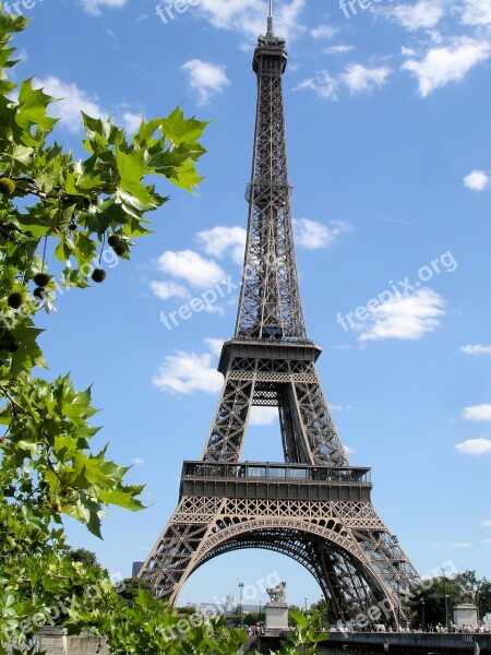 Paris Eiffel Tower Tower Architecture Point Of Interest