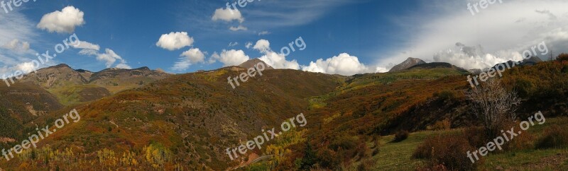 La Sal Mountains Landscape Scenic Wilderness Nature