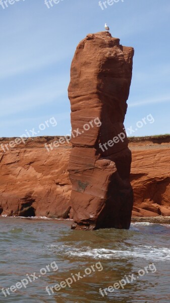 Water Rock Stone Nature Summer