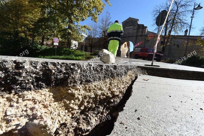 Earthquake Earthquake Italy Norcia San Bendetto Norcia Earthquake Earthquake Norcia