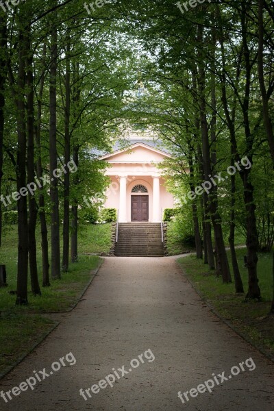 Park Weimar Cemetery Avenue Germany