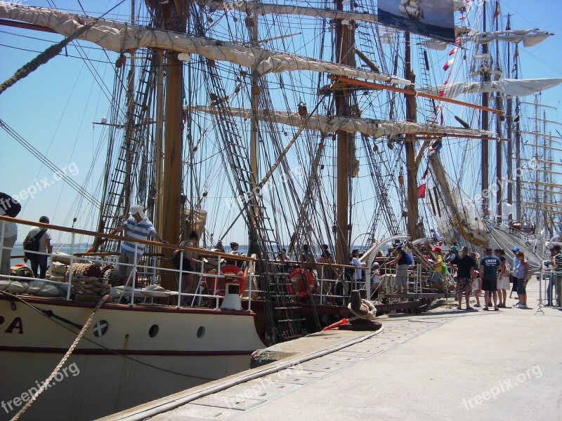 Tall Ships Races Tall Ship Schoolship Sailing Boat Ship