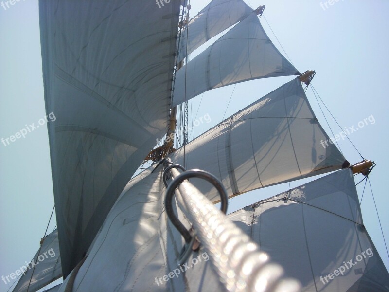 Tall Ship Ship Sailing Ship Alexander Von Humboldt Ii Schoolship