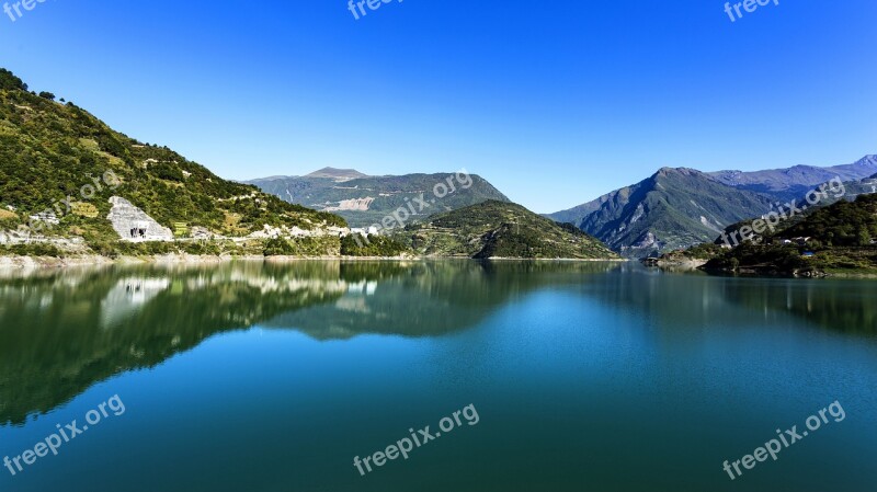 Ya'an Baoxing Qiaoqi Tibetan Village Free Photos