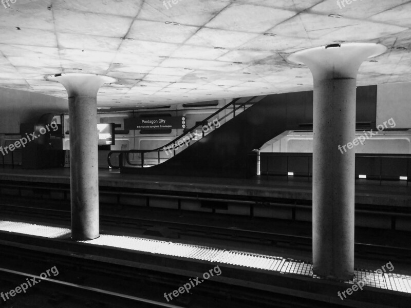 Subway Dc Transportation Train Station