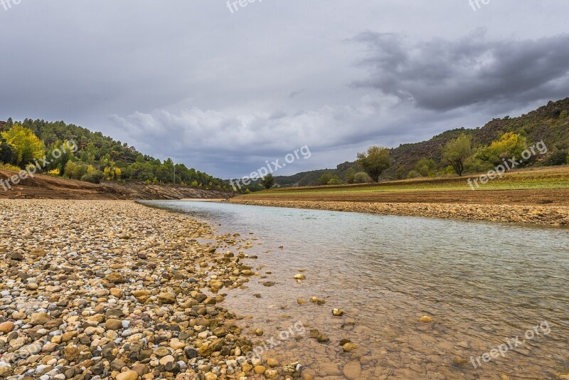 Landscape Mountains River Nature Mountain River