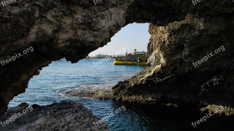 Sea Cave Sea Cliff Coast Nature