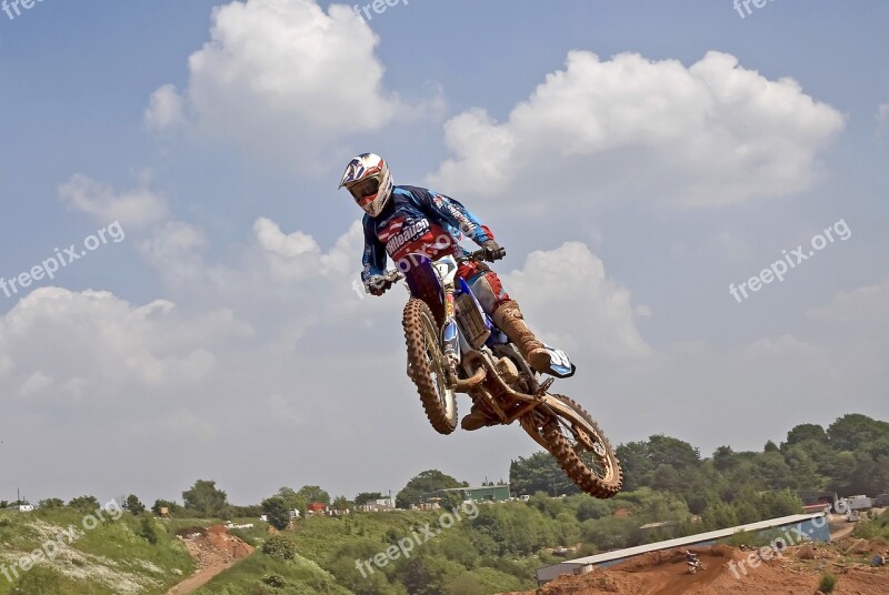 Motocross Rider Motorbike Free Photos