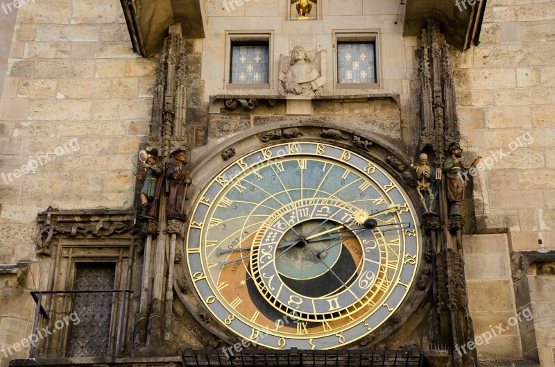 Prague Historic Center Town Hall Czech Republic Facade