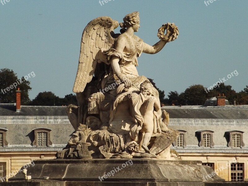 Monument Versailles Statue Garden Landscapes