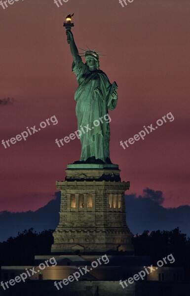 Liberty Freedom Lady Famous Independence