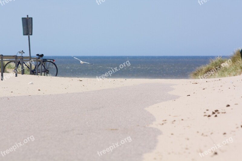 Beach Dune North Sea Sand Sea