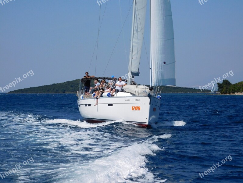 Bavaria 46 Cruiser Sailing Boat Croatia Sea Yachting