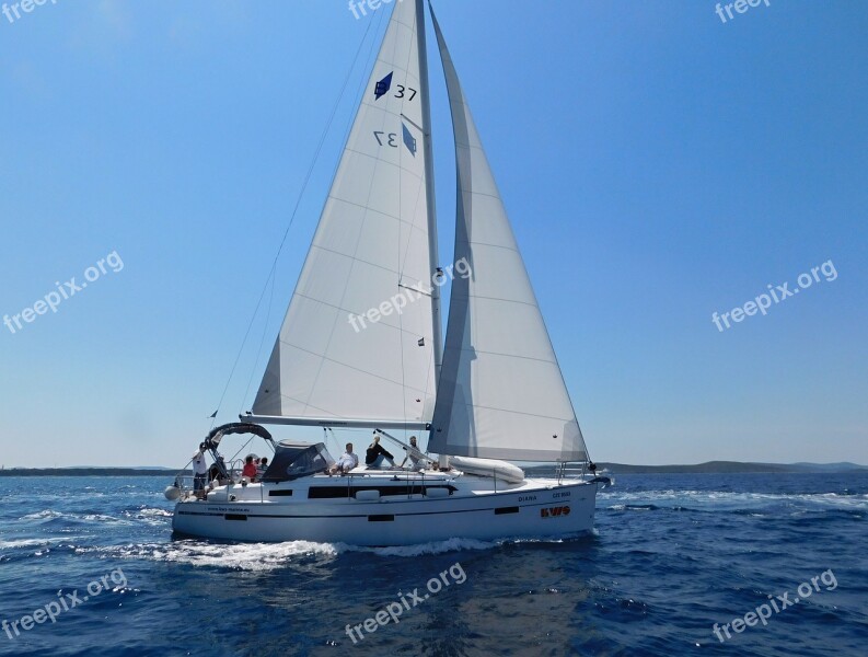 Bavaria 37 Cruiser Sailing Boat Croatia Sea Yachting