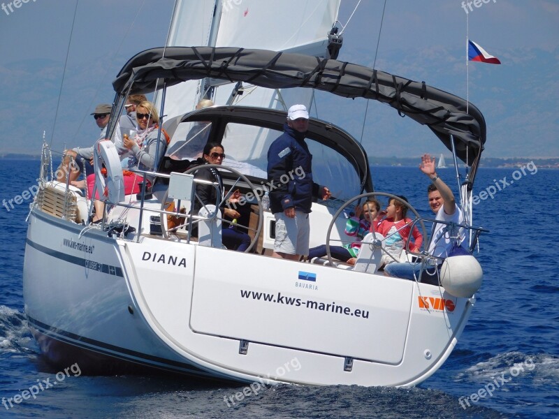 Bavaria 37 Cruiser Sailing Boat Croatia Sea Yachting