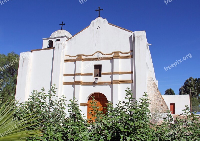 Mexico Mission Church Historic Old