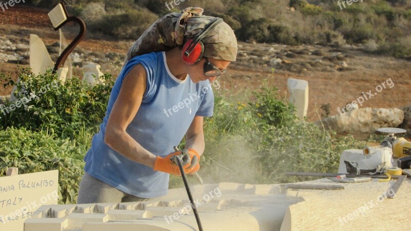 Sculptor Working Artist Woman Creativity