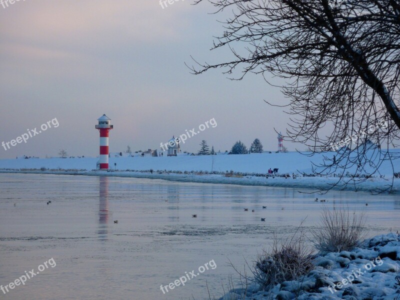 Elbe Seafaring Daymark Lighthouse Beacon