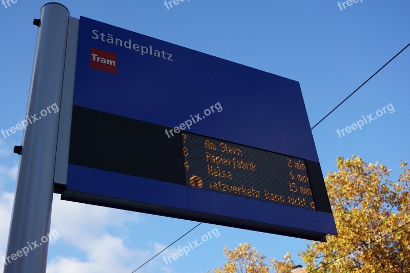 Ad Scoreboard Information Letters Railway Station