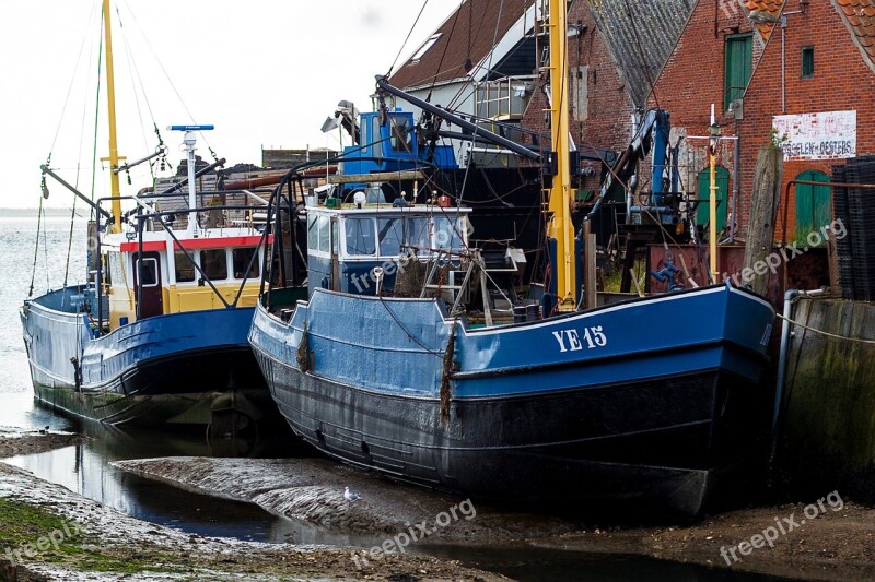 Fishing Boat Yerseke Cutter Netherlands Zeeland