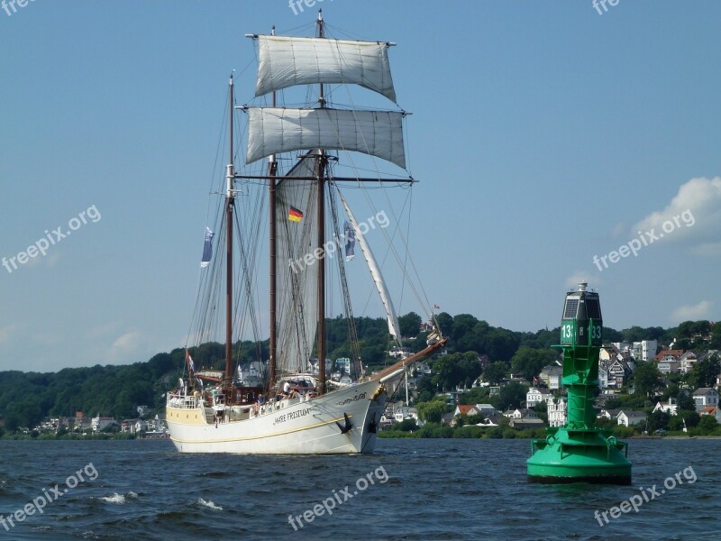 Elbe Seafaring Daymark Lighthouse Beacon