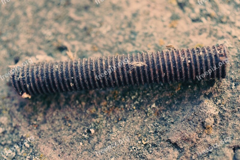 Thread Metal Metal Part Screw Macro