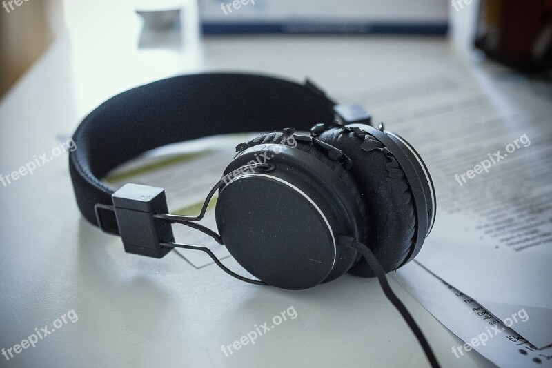 Headphones Beat Bass Sound Music