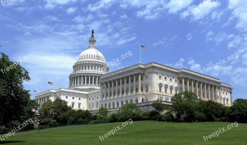 Building Capitol Washington Reign Government