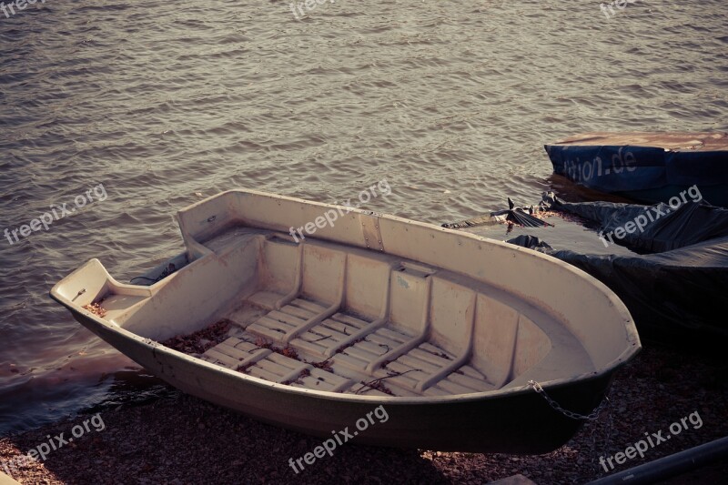 Sad Forget Lonely Boat Water