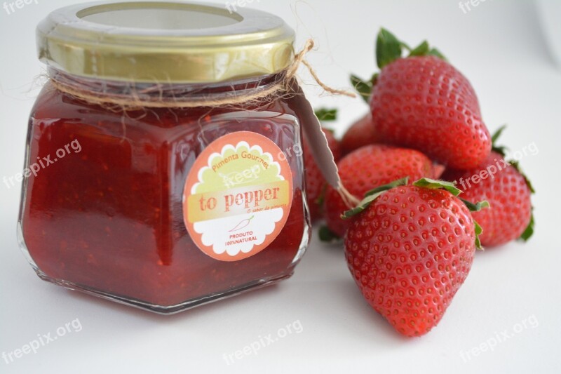 Strawberry Pepper Jelly Gourmet Free Photos