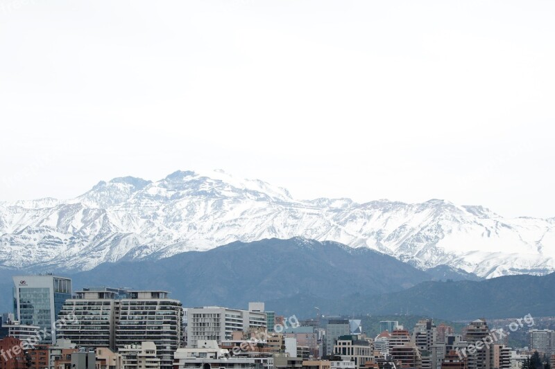 Cordillera Sky Andes Nature Mountain