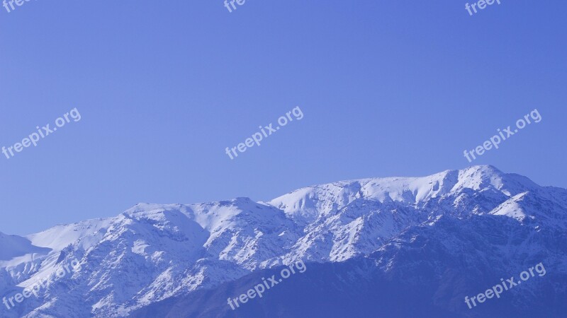 Cordillera Sky Andes Nature Mountain